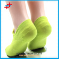 socquettes femme en coton coloré couleur noir et vert